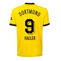Borussia Dortmund Sebastien Haller #9 Hjemmebanetrøje 2023-24 Kortærmet